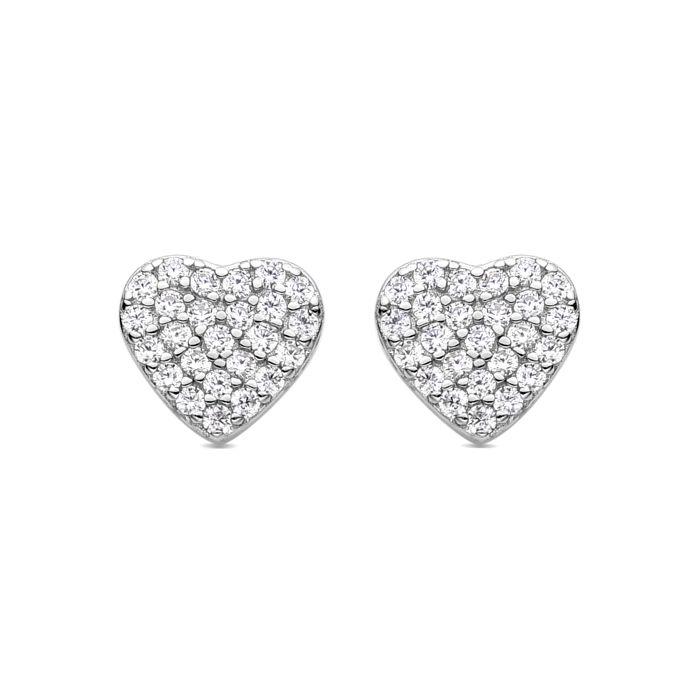 Boucles D'oreilles - LUXENTER - Nifan - Argent 925 - Zircon Cubique - Plaqué Rhodium