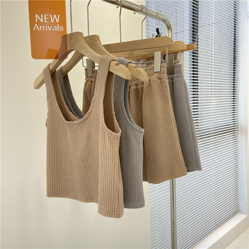 

Женский удобный повседневный комплект майки и шорт - Коллекция Лето 2025 S (30-40 kg)