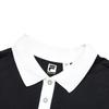Fila Color Block Knitted Tennis Sports Polo Shirt Women Tops Jade-White A11W423111AWT