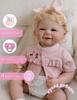 Wiedergeborene Babypuppe 50 cm/Geschenke für Mädchen/6 Zubehörteile