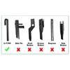 GREATROAD Wiper LHD&RHD Front & Rear Wiper Blades Set For Nissan X-Trail T31 2007 - 2013 Windshield Windscreen Window Brushes
