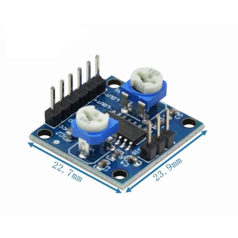 1/3 Stück 5W x 2 Pam8406 Digitaler Verstärkermodul-Board D-Verstärkerplatine Stereo-Audio-Modul mit Lautstärkepotentiometer