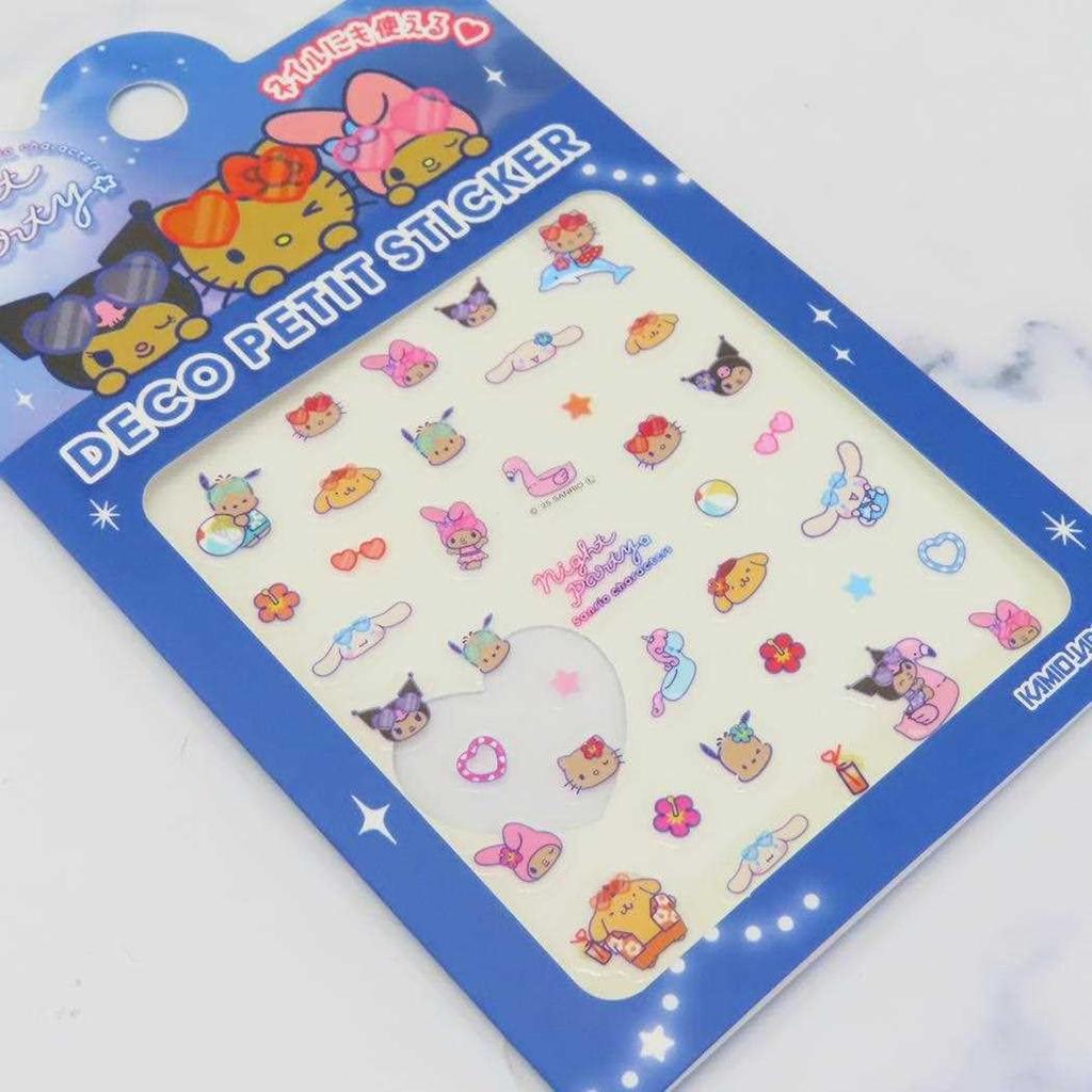 Sanrio Characters [Nail Stickers] Deco Petit StickersNight Party Sanrio