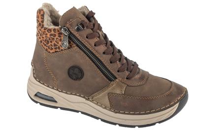 Booties, Womens Brown Lace-up Shoes