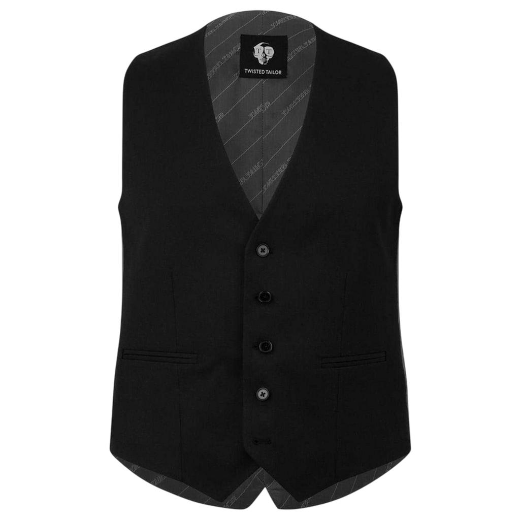 Twisted Tailor Mens Slim Waistcoat