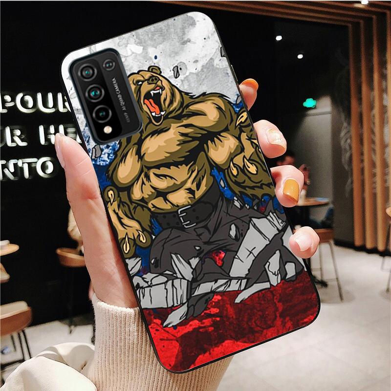 Russia Russian Flags Emblem Phone Case for Huawei Honor 50 10X Lite 20 7A 7C 8X 9X Pro 9A 8A 8S 9S 10i 20S 20lite 7X 10 lite