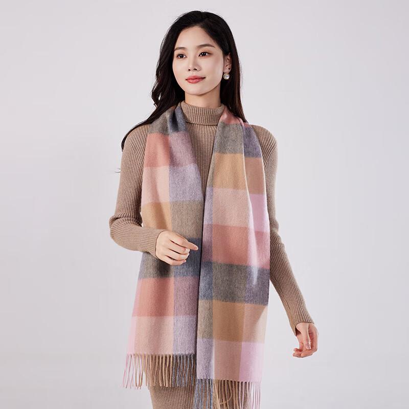 HAOMAN TEXTIELS 100% Cashmere Warm Scarf