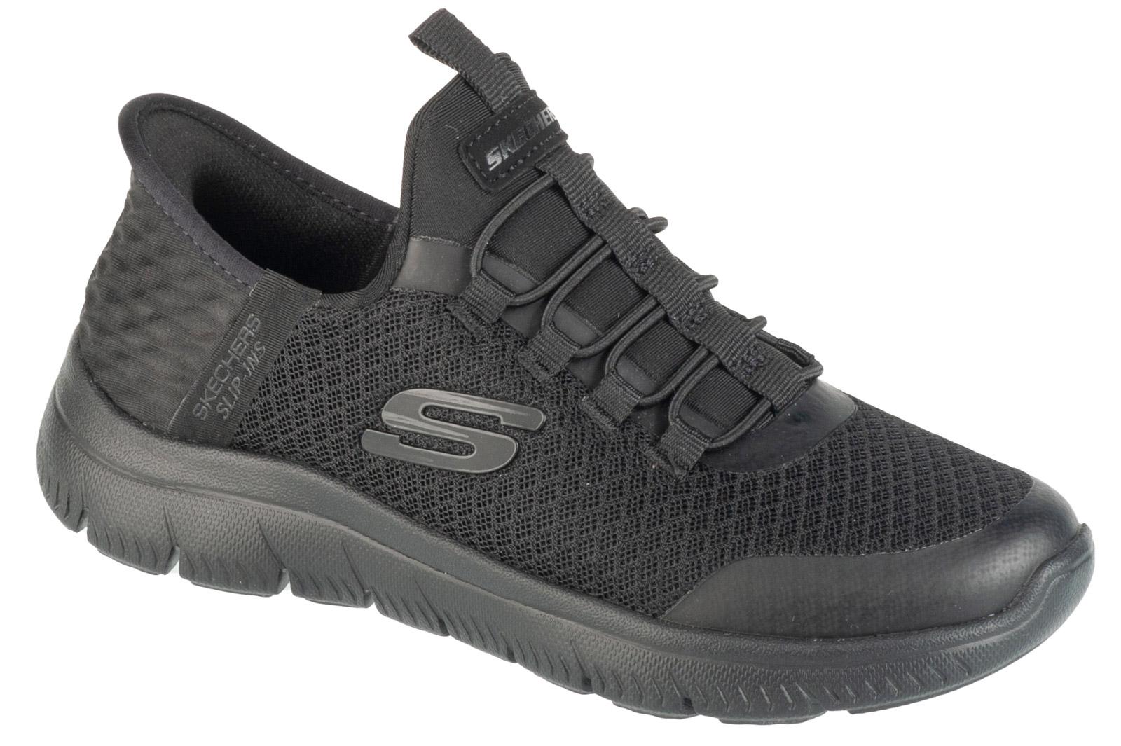 Skechers slip-ins: summits - baskets noires pour garçon de gamme supérieure 31 noir
