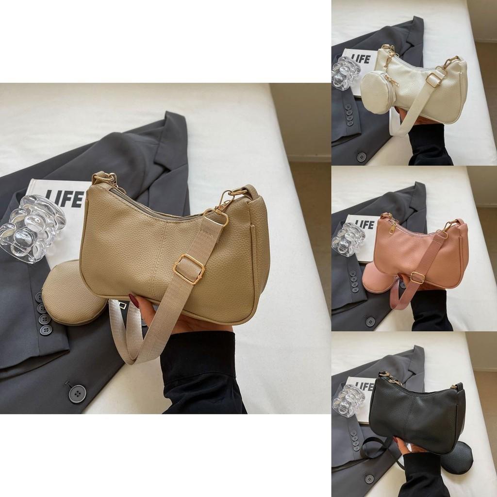 Stylish 2024 Minimalist Women's Shoulder Bag With Synthetic Leather Lining