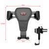 Gravity Car Badge Phone Holder Bracket Air Clip Mount Stand Auto Accessories For KIA Rio Ceed Sportage Cerato Soul Sorento Flip R K2 K3 K5 k6 K7 K8