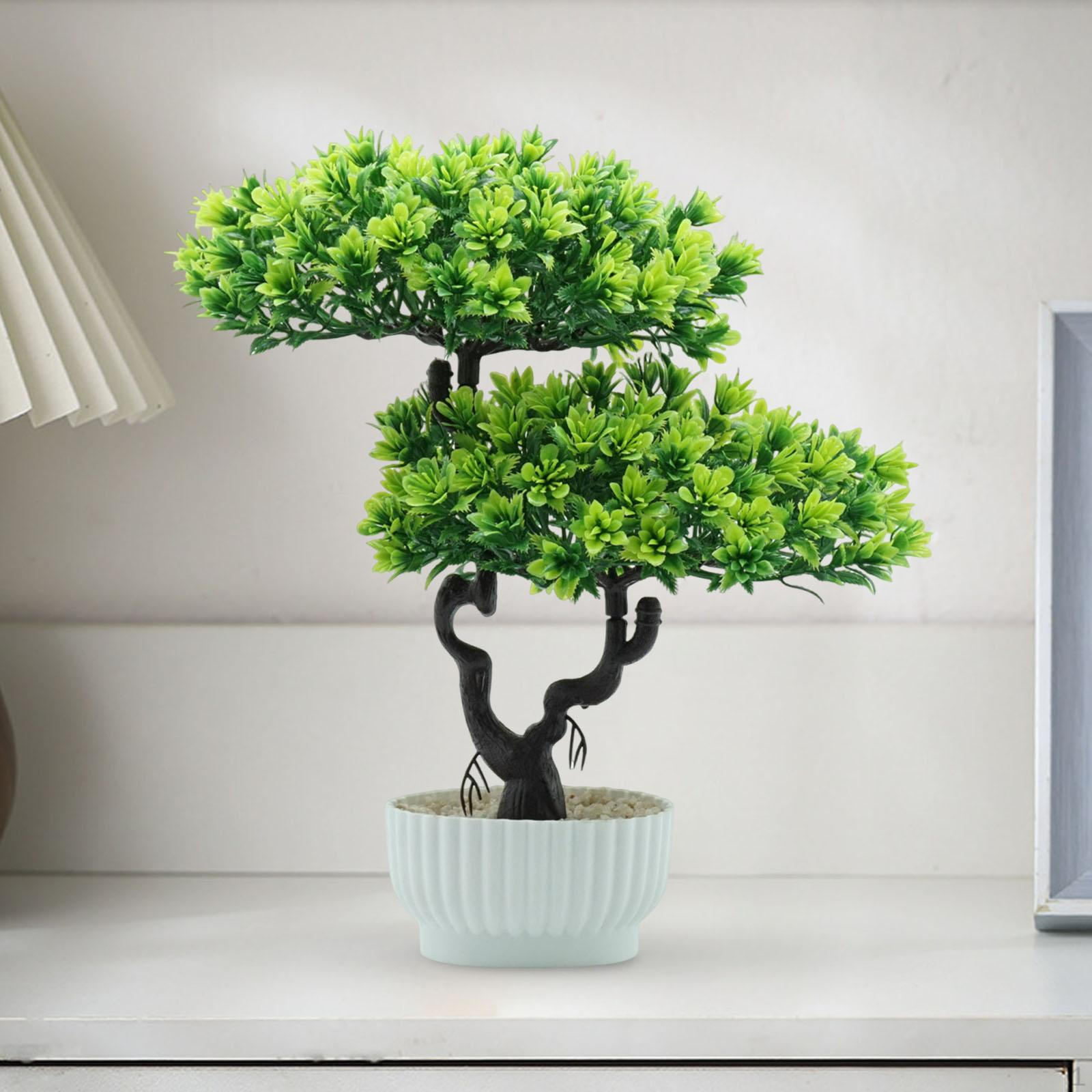 

Искусственное растение бонсай с горшком для различных