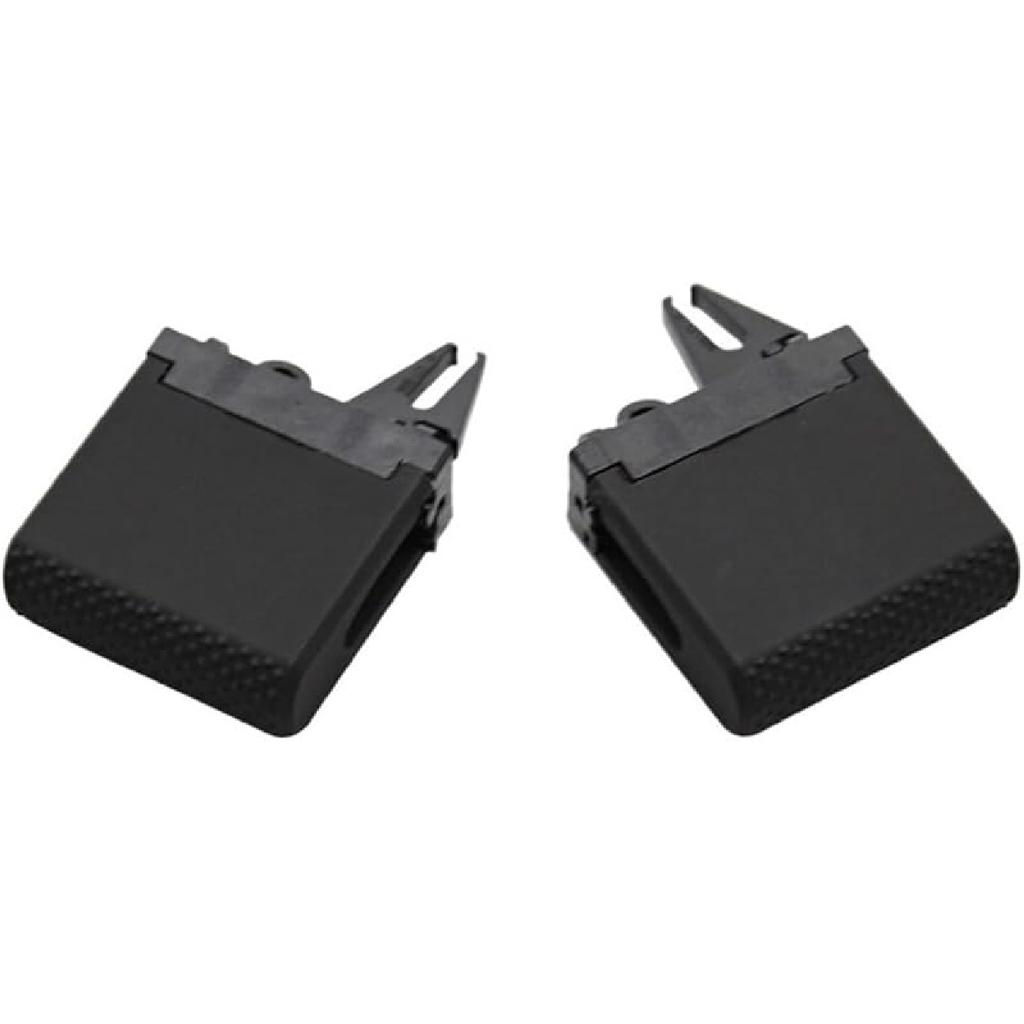 Left Right AC Vent Grille Outlet Tab Clip Repair Kit Rear Air Conditioner Vent Fit for Porsche Macan 2018 2019 2020 2021 2022 Pushbutton Switches