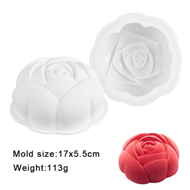 27 Style Silicone Cake Molds Pastry Bakeware Set Non-Stick Mousse Mould Party Dessert Baking Tools Decorating Pan Kitchen Tools Silicone Cupcake Bakin