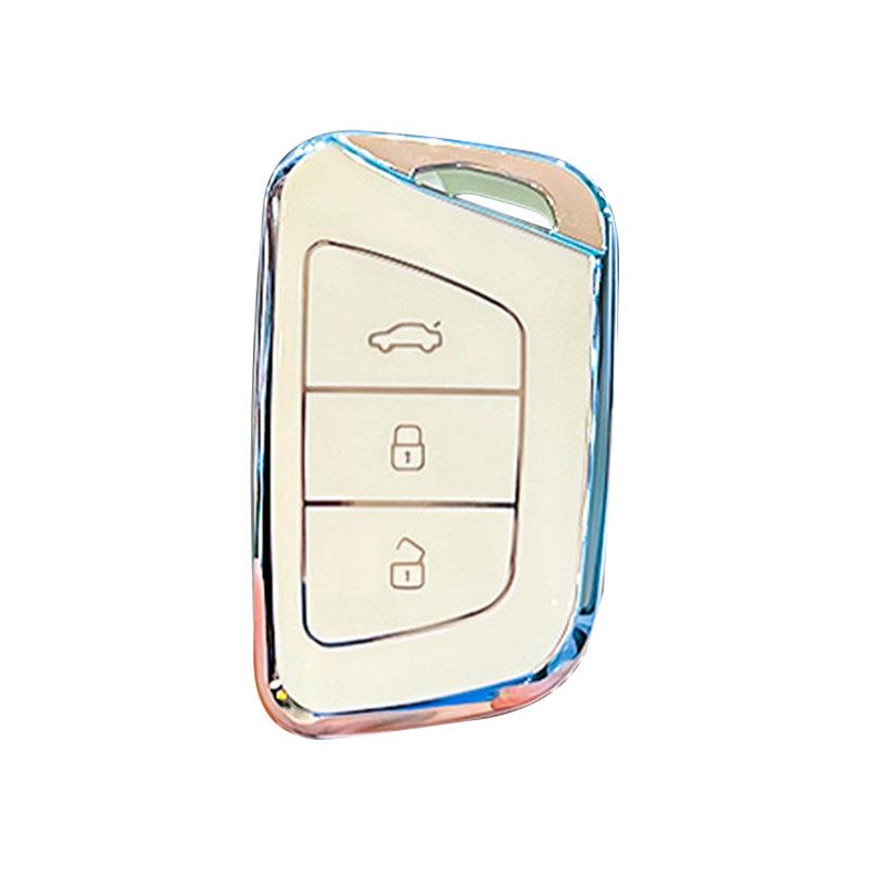 JAC Car Key Cover for Jiayue A5, X4, X7, iC5, iEVS4/7S/T8, and Ruifeng S4/S7/M6