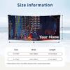 Custom Text Beach Towel, Soft Absorbent Swimming Multi-use TowelTerraria