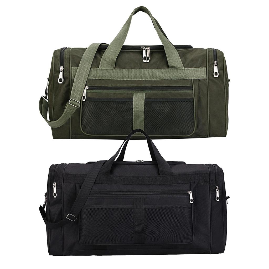 Travel Duffel Bag Handbag Adjustable Strap Wear Resistant Carry On Tote Weekender Bag for Laptop Swimming Shoes Trip Exercise