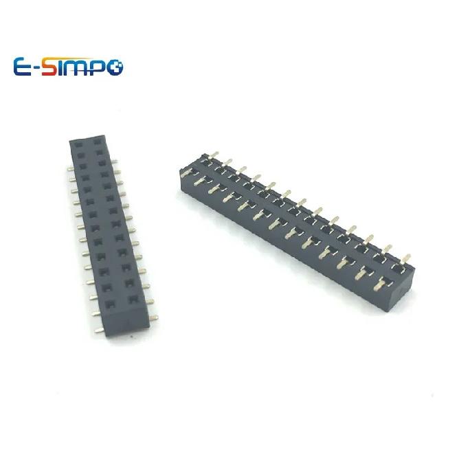20pcs 2.54mm SMT PH3.5 2x3P/5P/8P/10P/13P/20P Double Row Short Low Profile SMD Surface Mount Female PCB Header Socket Connector