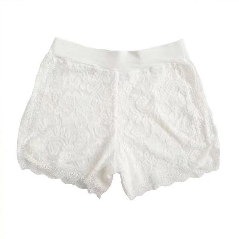 2023 Sommer Damen Anti-Expositions-Sicherheitsshorts, Doppellagige Leggings mit nicht einrollendem Saum zum Tragen als Oberbekleidung, Dünner Stil für Frühling/Herbst