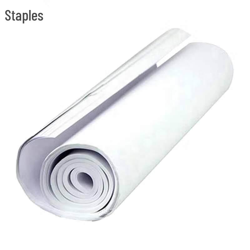 Staples Coated Whiteboard Paper Roll белый