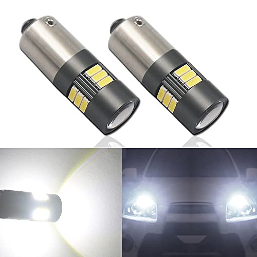 

Eseastar BAX9S H6W LED Лампа Супер Яркий Белый Габаритный Свет Подсветка Номерного Знака Салонный Свет Чип Высокой Мощности Встроенный CANBUS Обманка 360 Градусов Позицио