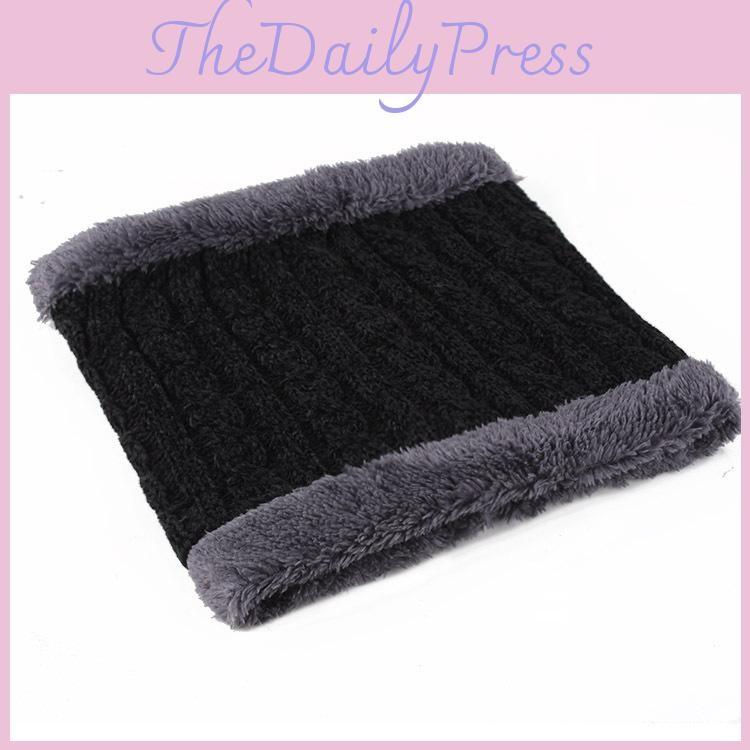 Pullover Cotton Knit Neck Protector Warmth Outdoors Winterproof Fashion Gift