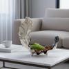 Abstract Foliage Bowl Luxury Design Home Decor Item Display Piece
