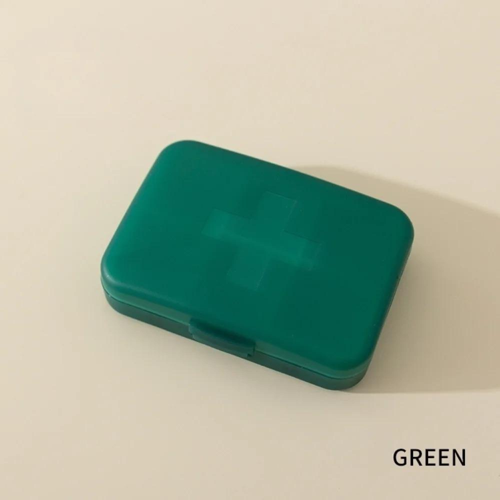 

New Hot Portable Travel Mini Week Daily 6 Grids Pill Case Box Organizer Tablet Storage Container for Medicine Vitamin Fish Oils