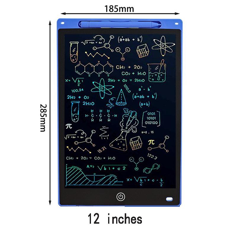 Lcd 6.5/8.5/10/12Inch Writing Tablet For KidsReusable Magic Drawing Board With StylusEco-Friendly Erasable Doodle Pad Toy Gift
