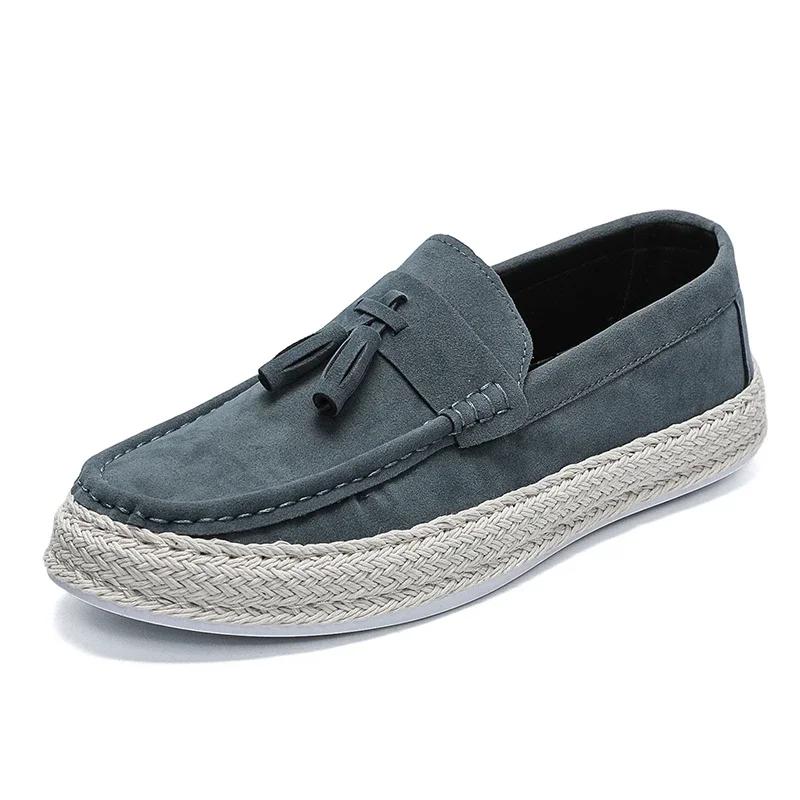 Lightweight Men Casual Shoes Lazy Shoes Male Breathable Slip-on Suede Mens Driving Shoes Comfortable Loafers Moccasins Zapatos