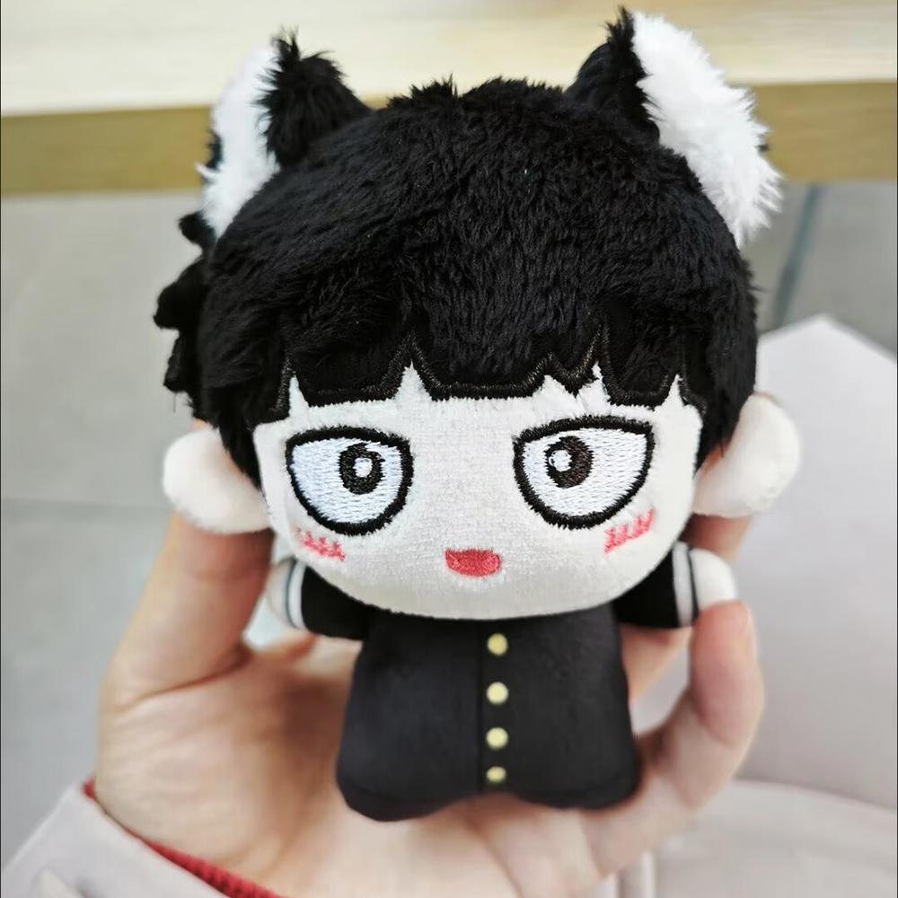 Psycho Mob 10cm Pluche Pop Zachte Kageyama Shigeo Pluche Beestjes Anime Reigen Arataka Knuffel Speelgoed Hanger Poppen Verzameling Verjaardagscadeau 10cm