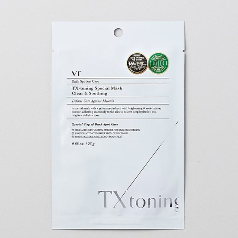 [Vt] Vt Txtoning Special Mask (Intensive White)