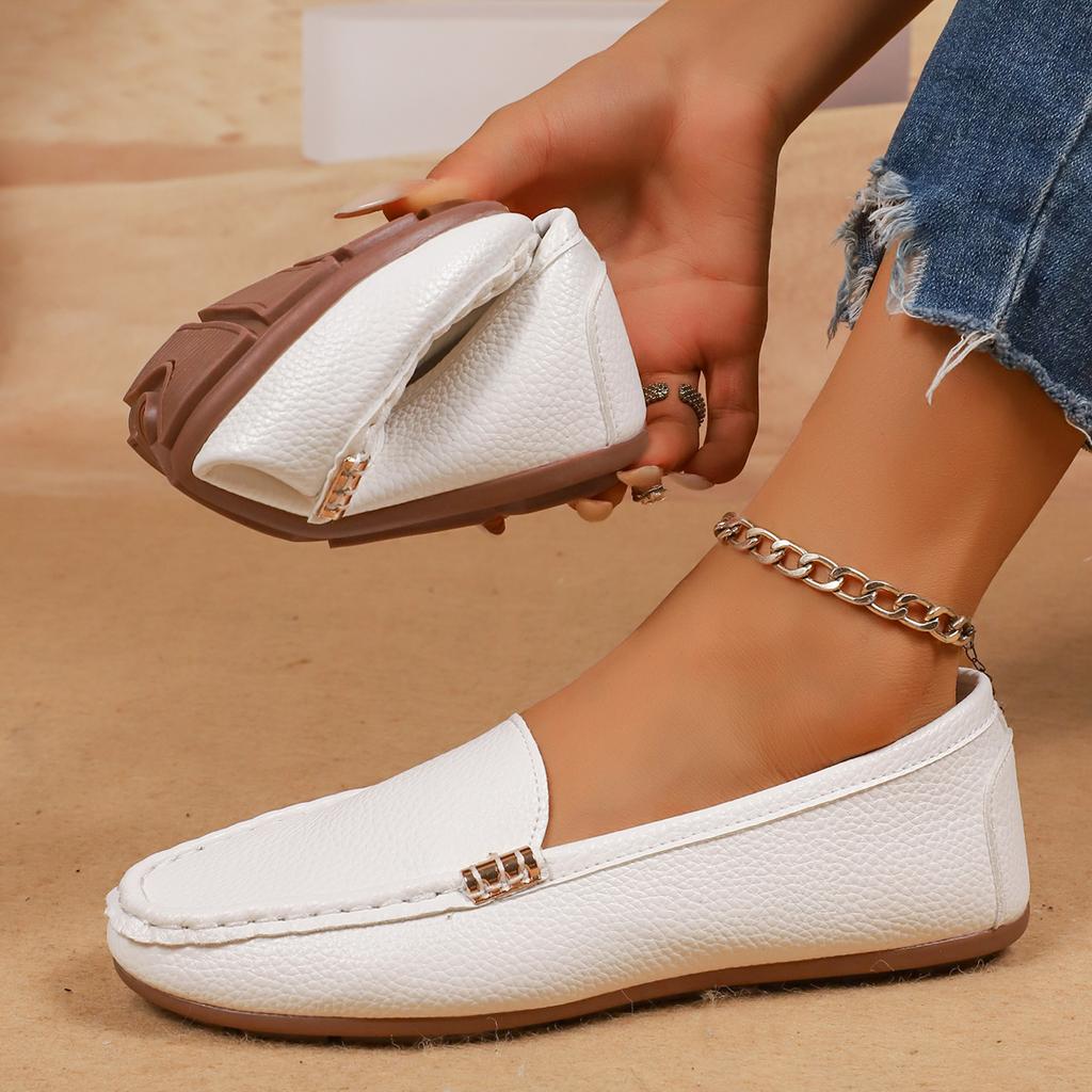 Fashion Women Loafers Outdoor Lightweight Shoes for Women Comfortable Casual Sneakers Slip On Ballet Flat Shoes Women Zapatos De Mujer