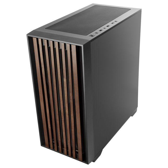ATX PC-Gehäuse - MARS GAMING - MC-Wood - Holzpaneel - Gehärtetes Glas - Optimierte Kühlung