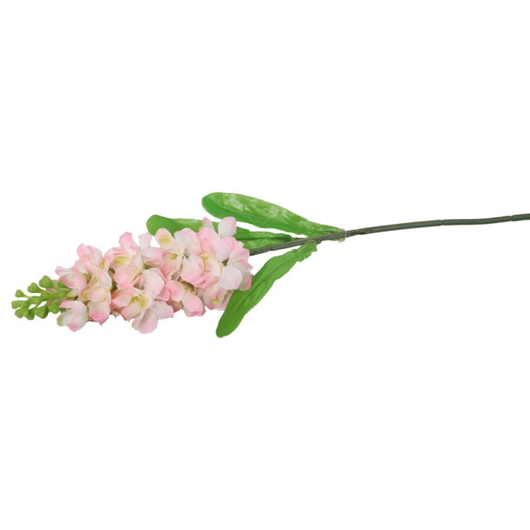 Branch of Artificial Marjoram Salmon Color 55cm