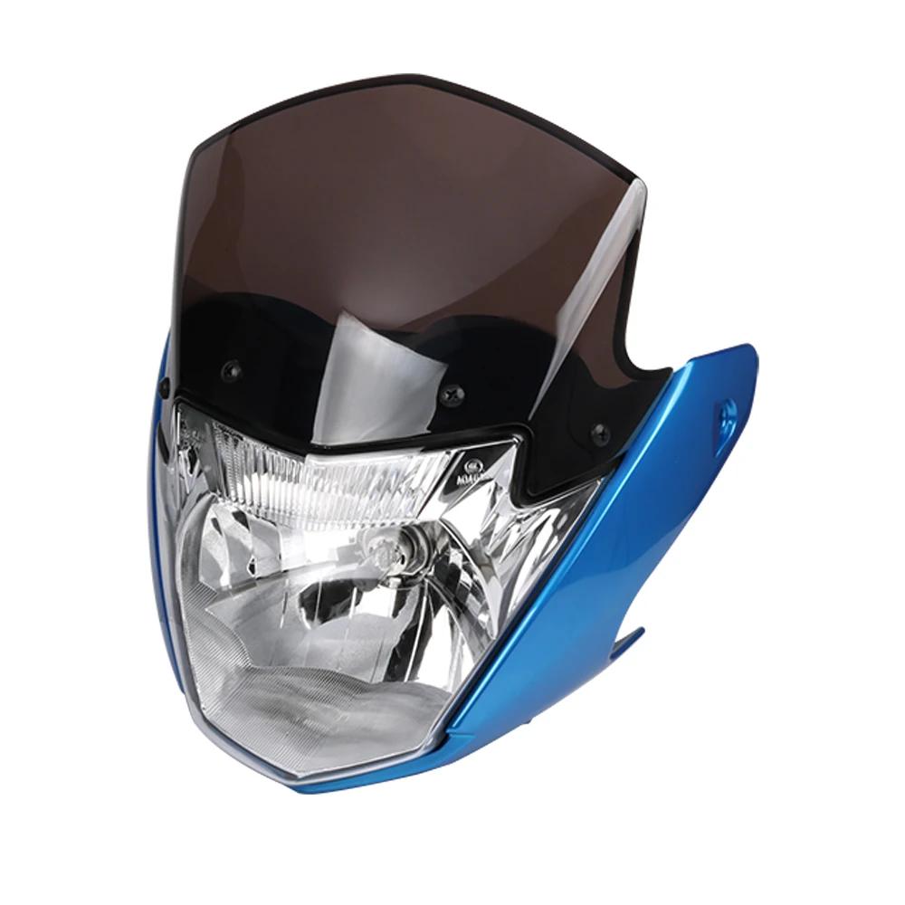 Motorcycle Headlight Front HeadLamp For YAMAHA YBR125 YBR125K YBR 125 K JYM125-7 Head Lamp Light WITH Fairing Windshield Parts