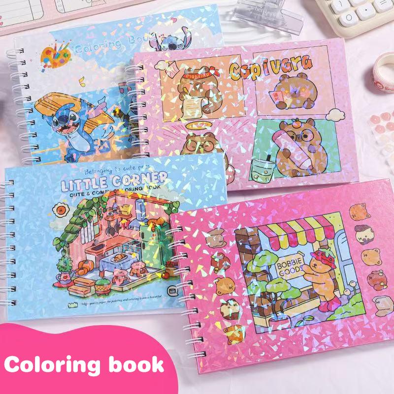 Carte de colorat: Bobbie Goods, Carte de colorat graffiti creativă și interesantă