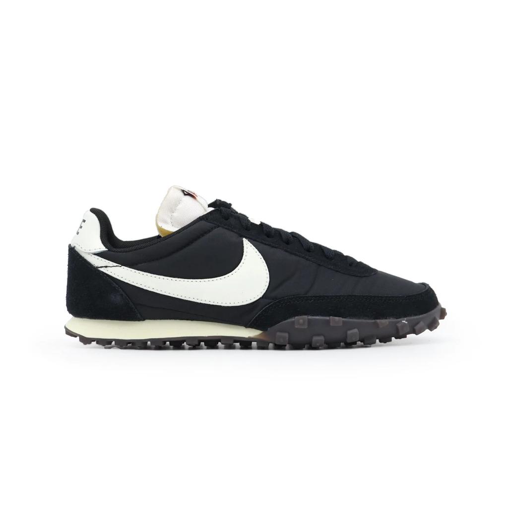 IM8658-001 Nike Waffle Racer Black Sail Coconut Milk Gum Dark Brown (Men's)