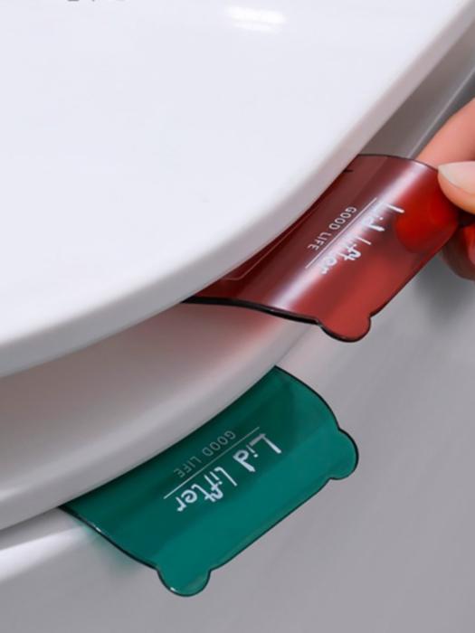 

briskstyle colorful sanitary toilet cover handle Red