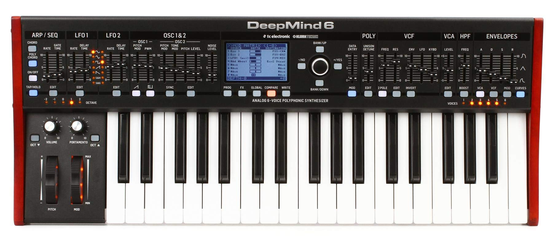 Behringer analogais polifoniskais sintezators DEEPMIND 6