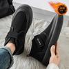 2025 winter new warm men's cotton shoes Korean version fashion velvet snow boots British style casual shoes men