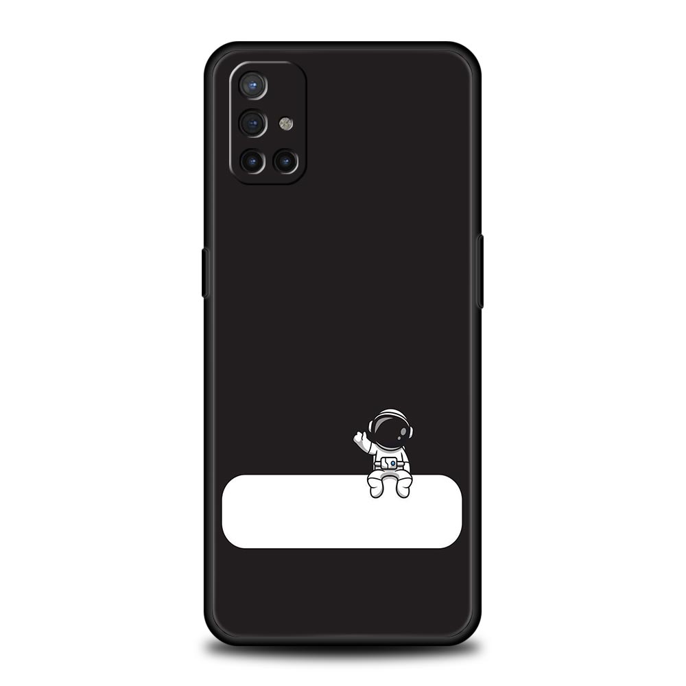 Lovely Astronaut Phone Case For OnePlus 13 12 11 10 9 8 7T Pro 13R 12R 10R 9RT 8T Nord N200 N30 2T CE 2 3 5G Lite Soft Cover