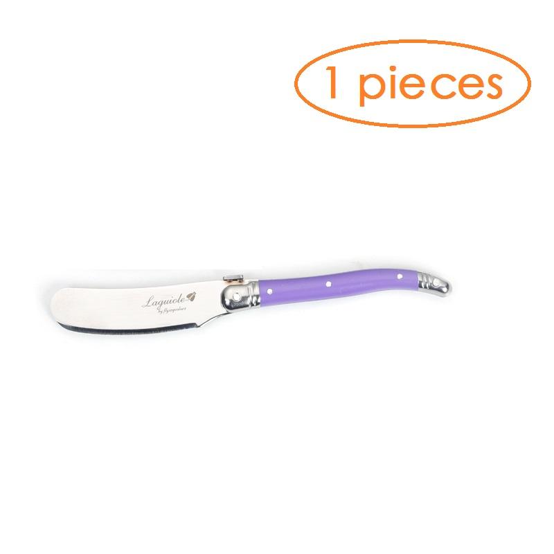 

1/4/6 шт. 6,25-дюймовый нож для масла Laguiole с пластиковой ручкой цвета радуги, цветной нож для нарезки сыра, набор столовых приборов из нержавеющей стали