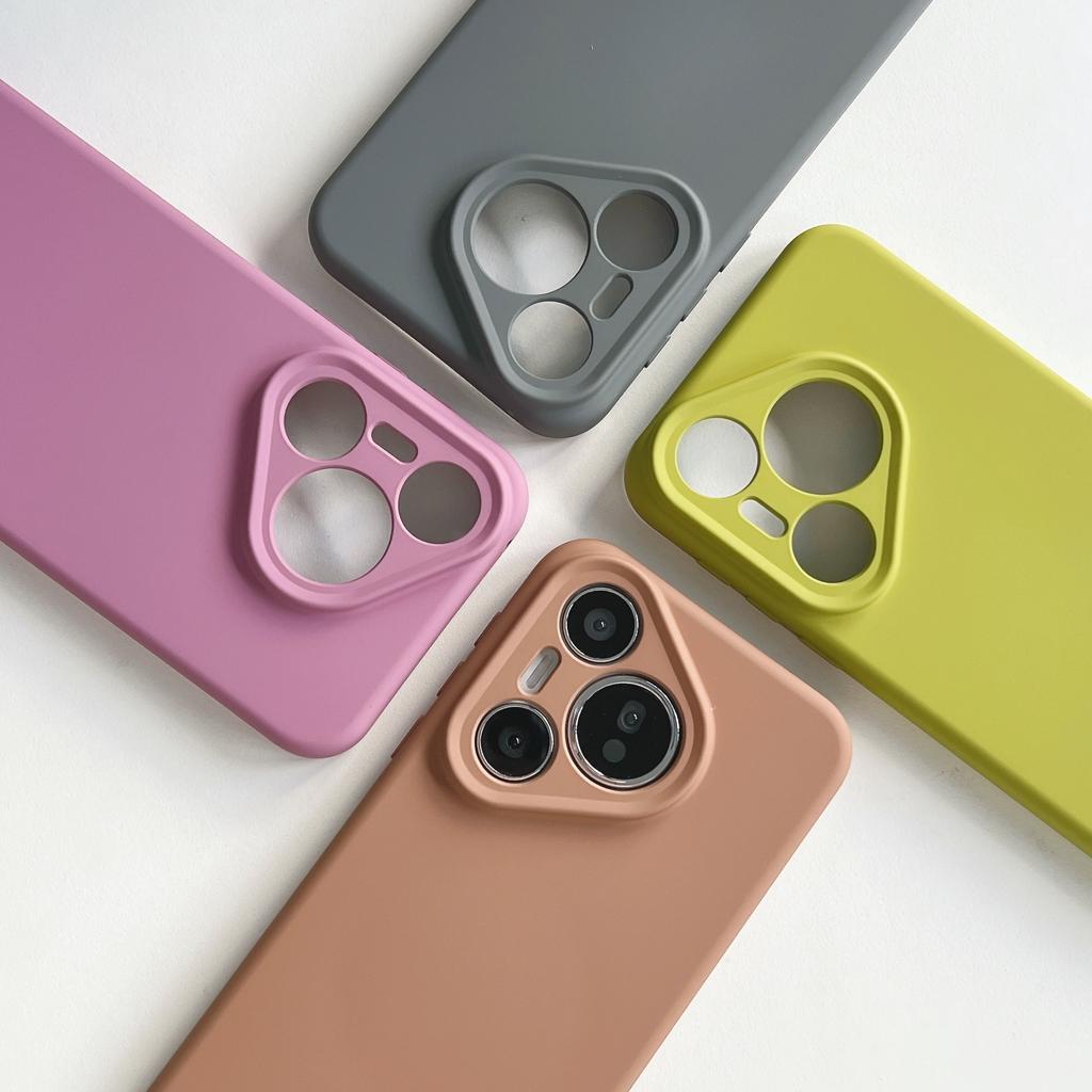 Premium Liquid Silicone Suitable for Huawei Mate80ProMax Magnetic Mobile Phone Case Pura70 Fine Hole Lens Sheath