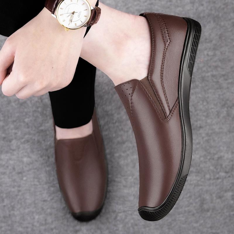 FashionSpring Men Loafers Shoes Soft Genuine Leather Slip-On Sneakers Male Casual Luxury Brand Men Loafers Mocassin Zapatos Hombre