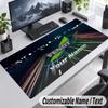 Custom Name Text Mouse Pad Fendt Personalized Desk Pad For Work And Gaming