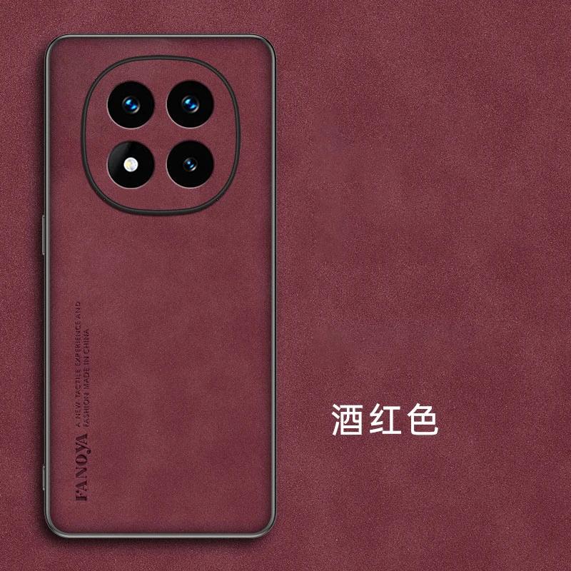 Frosted PU-Leather Funda for POCO M8 Pro 5G Case Matte Plastic Cover for Xiaomi POCO M8 Pro 5G Cover