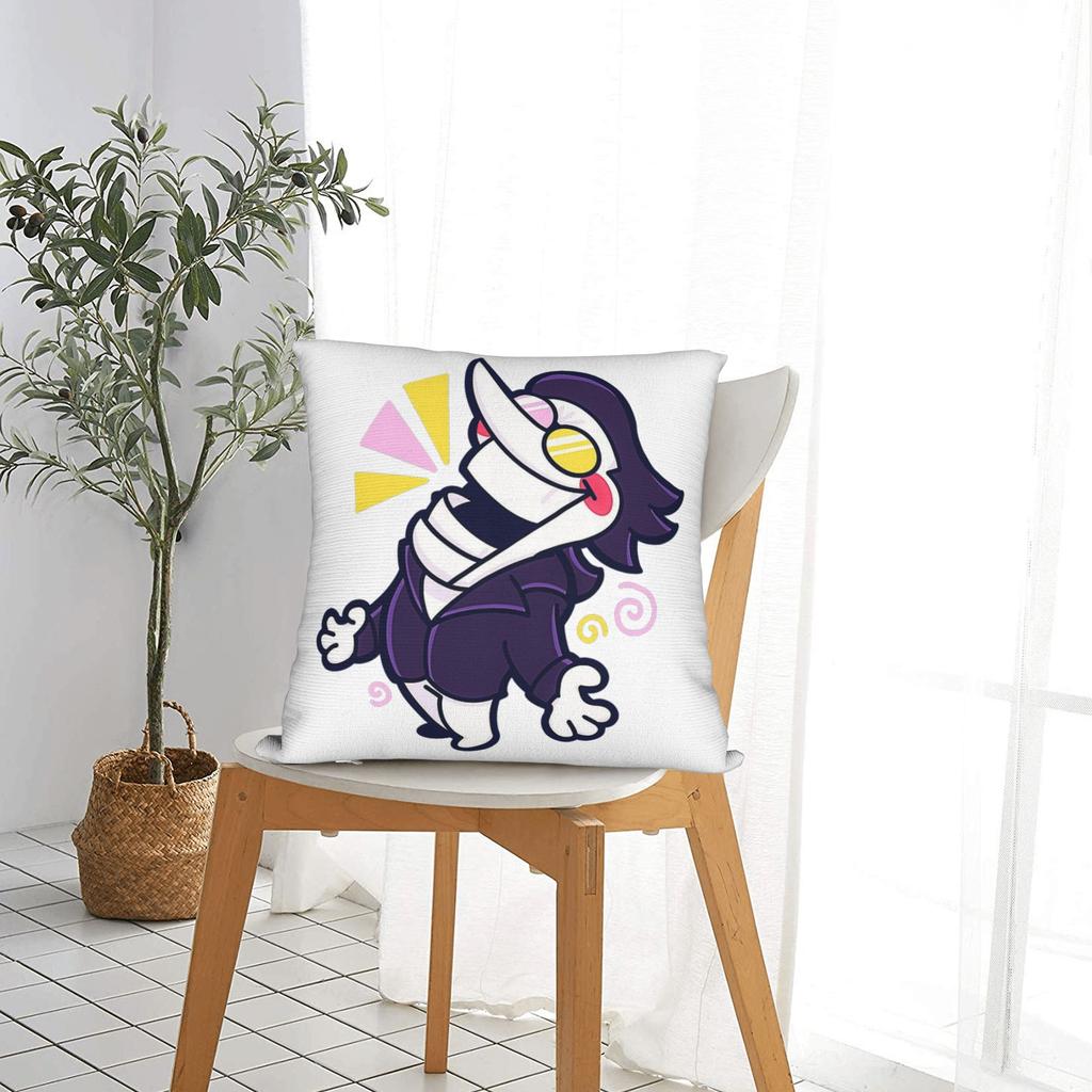 Deltarunes Spamton Pillowcase Soft Cushion Cover Decoration Pillow Case Cover Home Wholesale