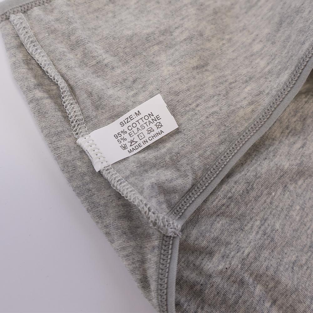 Intimo da Donna Puro Cotone Vita Alta Vestibilità Aderente Taglia Grande 100% Cotone Cavallo Mutandine Pantaloncini Traspiranti per Ragazze