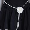 Hanfu Waist Elegant Chain With Pearl Elements For Formal Costume Traditional