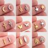 5 Pieces/batch of Stainless Steel Tree of Life Butterfly Charm Jewelry Accessories DIY Bracelet Earrings Necklace Pendant Access